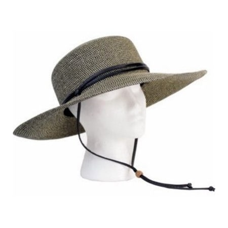 Principle Plastics WMNS BLKWHT Wide Hat 442SG